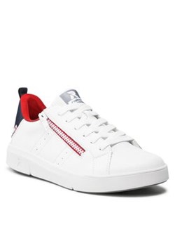 Rieker Sneakersy 41906-80 Biały ze sklepu MODIVO w kategorii Buty sportowe damskie - zdjęcie 168649173