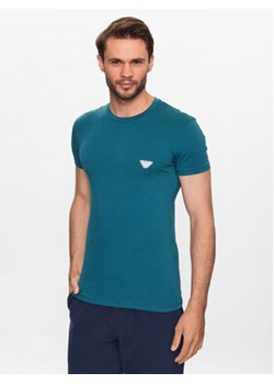 Emporio Armani Underwear T-Shirt 111035 3R512 16885 Niebieski Regular Fit ze sklepu MODIVO w kategorii T-shirty męskie - zdjęcie 168649404