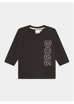 Boss Bluzka J05A21 Czarny Regular Fit ze sklepu MODIVO w kategorii T-shirty chłopięce - zdjęcie 168649971