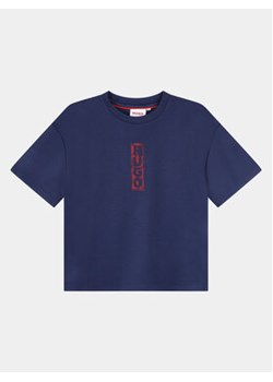 Hugo T-Shirt G25140 D Niebieski Regular Fit ze sklepu MODIVO w kategorii T-shirty chłopięce - zdjęcie 168650181