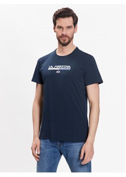 La Martina T-Shirt VMR010 JS206 Granatowy Regular Fit ze sklepu MODIVO w kategorii T-shirty męskie - zdjęcie 168650214
