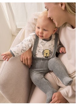 Mayoral Komplet bluzka i półśpiochy 2.512 Biały Regular Fit ze sklepu MODIVO w kategorii Komplety niemowlęce - zdjęcie 168651292