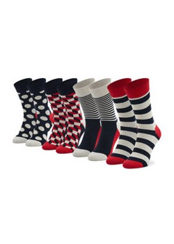 Happy Socks Skarpety wysokie unisex XBDO09-6002 Kolorowy ze sklepu MODIVO w kategorii Skarpetki damskie - zdjęcie 168651923
