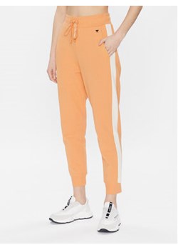Weekend Max Mara Spodnie dresowe Salvo 23578104 Pomarańczowy Regular Fit ze sklepu MODIVO w kategorii Spodnie damskie - zdjęcie 168652164