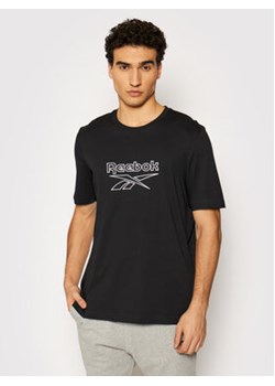 Reebok T-Shirt Classics Vector GU3886 Czarny Oversize ze sklepu MODIVO w kategorii T-shirty męskie - zdjęcie 168652244