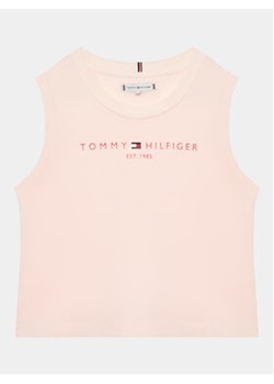 Tommy Hilfiger Top KG0KG07262 D Różowy Regular Fit ze sklepu MODIVO w kategorii Bluzki dziewczęce - zdjęcie 168652311