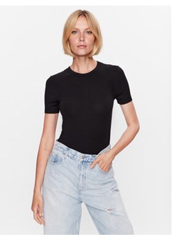 Calvin Klein T-Shirt K20K205903 Czarny Regular Fit ze sklepu MODIVO w kategorii Bluzki damskie - zdjęcie 168652384