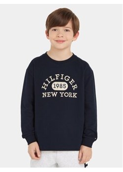 Tommy Hilfiger Bluzka KB0KB08549 S Granatowy Regular Fit ze sklepu MODIVO w kategorii T-shirty chłopięce - zdjęcie 168652520
