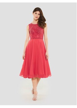 Swing Sukienka koktajlowa 5AF09900 Czerwony Regular Fit ze sklepu MODIVO w kategorii Sukienki - zdjęcie 168652630