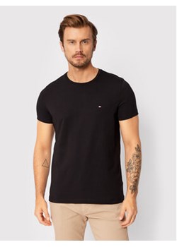 Tommy Hilfiger T-Shirt Core Stretch MW0MW27539 Czarny Slim Fit ze sklepu MODIVO w kategorii T-shirty męskie - zdjęcie 168652800