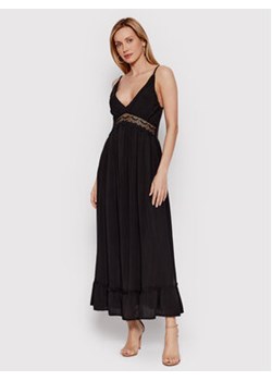 DeeZee Sukienka letnia Vibe On HSM016 Czarny Regular Fit ze sklepu MODIVO w kategorii Sukienki - zdjęcie 168653152