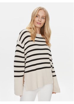 Gap Sweter 661219-00 Biały Regular Fit ze sklepu MODIVO w kategorii Swetry damskie - zdjęcie 168653404