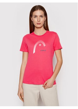 Head T-Shirt Club Lara 814529 Różowy Regular Fit ze sklepu MODIVO w kategorii Bluzki damskie - zdjęcie 168653420
