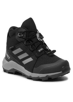 adidas Buty Terrex Mid GORE-TEX Hiking Shoes IF7522 Czarny ze sklepu MODIVO w kategorii Buty trekkingowe dziecięce - zdjęcie 168653654