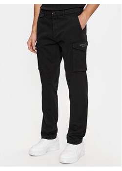 Aeronautica Militare Spodnie materiałowe 232PA1503CT3164 Czarny Slim Fit ze sklepu MODIVO w kategorii Spodnie męskie - zdjęcie 168653874