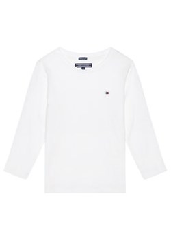 Tommy Hilfiger Bluzka Boys Basic Cn Knit L KB0KB04141 Biały Regular Fit ze sklepu MODIVO w kategorii T-shirty chłopięce - zdjęcie 168654480