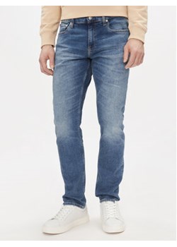 Calvin Klein Jeans Jeansy Slim J30J324201 Granatowy Slim Fit ze sklepu MODIVO w kategorii Jeansy męskie - zdjęcie 168654523