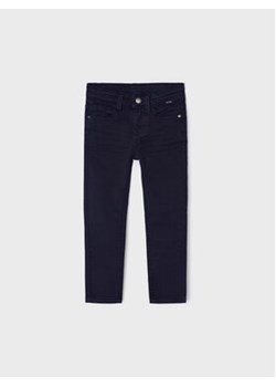 Mayoral Spodnie materiałowe 3517 Granatowy Skinny Fit ze sklepu MODIVO w kategorii Spodnie chłopięce - zdjęcie 168654804