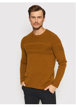 Only & Sons Sweter Bace 22020639 Brązowy Regular Fit ze sklepu MODIVO w kategorii Swetry męskie - zdjęcie 168655311