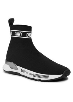 DKNY Sneakersy Neddie K3387121 Czarny ze sklepu MODIVO w kategorii Buty sportowe damskie - zdjęcie 168655472
