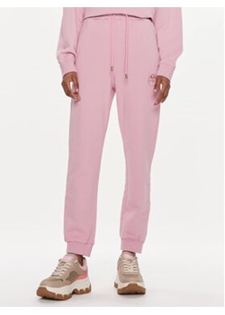 Pinko Spodnie dresowe Carico 100371 A1N7 Różowy Regular Fit ze sklepu MODIVO w kategorii Spodnie damskie - zdjęcie 168655642