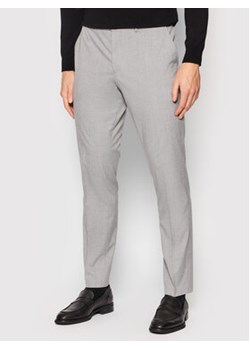 Selected Homme Spodnie garniturowe Logan 16056890 Szary Slim Fit ze sklepu MODIVO w kategorii Spodnie męskie - zdjęcie 168655992