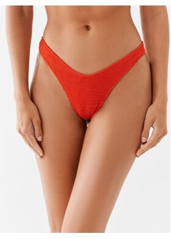 Calvin Klein Swimwear Dół od bikini KW0KW02210 Pomarańczowy ze sklepu MODIVO w kategorii Stroje kąpielowe - zdjęcie 168656124