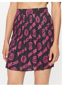 Just Cavalli Spódnica plisowana 75PAE811 Różowy Regular Fit ze sklepu MODIVO w kategorii Spódnice - zdjęcie 168656170