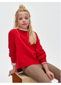 Mayoral Sweter 367 Czerwony Regular Fit ze sklepu MODIVO w kategorii Swetry dziewczęce - zdjęcie 168656391