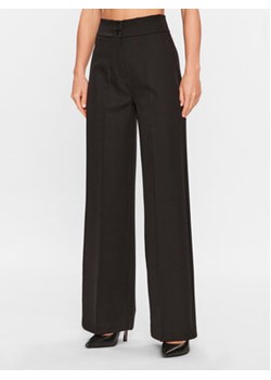 Maryley Spodnie materiałowe 23IB680/41BK Czarny Regular Fit ze sklepu MODIVO w kategorii Spodnie damskie - zdjęcie 168656511