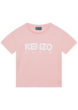 Kenzo Kids T-Shirt K15629 S Różowy Regular Fit ze sklepu MODIVO w kategorii Bluzki dziewczęce - zdjęcie 168656583