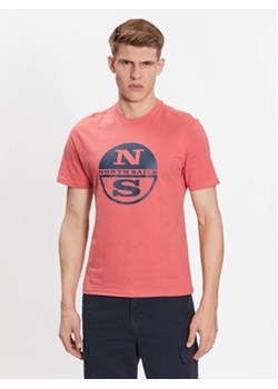 North Sails T-Shirt 692837 Czerwony Regular Fit ze sklepu MODIVO w kategorii T-shirty męskie - zdjęcie 168656753