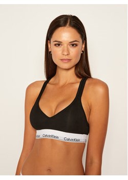 Calvin Klein Underwear Biustonosz top 000QF1654E Czarny ze sklepu MODIVO w kategorii Biustonosze - zdjęcie 168656890