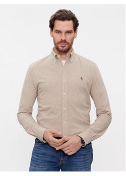 Polo Ralph Lauren Koszula 710654408119 Beżowy Regular Fit ze sklepu MODIVO w kategorii Koszule męskie - zdjęcie 168656892