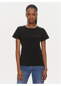 Pinko T-Shirt 100355 A1NW Czarny Regular Fit ze sklepu MODIVO w kategorii Bluzki damskie - zdjęcie 168657054