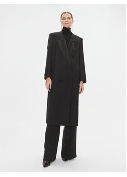 Boss Płaszcz przejściowy Caleco 50504515 Czarny Regular Fit ze sklepu MODIVO w kategorii Płaszcze damskie - zdjęcie 168657123