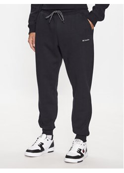 Columbia Spodnie dresowe Marble Canyon™ Heavyweight Fleece Pant Czarny Regular Fit ze sklepu MODIVO w kategorii Spodnie męskie - zdjęcie 168657293
