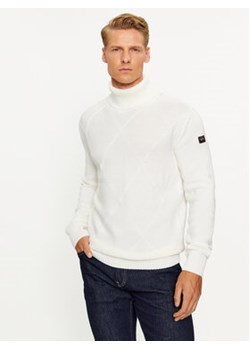 Paul&Shark Sweter 13311014 Biały Regular Fit ze sklepu MODIVO w kategorii Swetry męskie - zdjęcie 168657354
