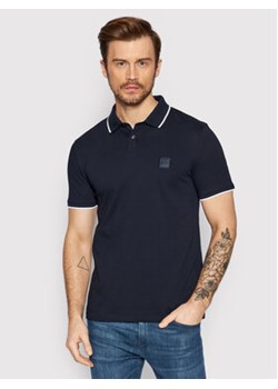 Boss Polo Passertip 50472665 Granatowy Slim Fit ze sklepu MODIVO w kategorii T-shirty męskie - zdjęcie 168657391