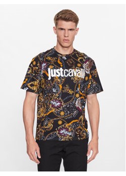 Just Cavalli T-Shirt 75OAH6R3 Czarny Regular Fit ze sklepu MODIVO w kategorii T-shirty męskie - zdjęcie 168657960