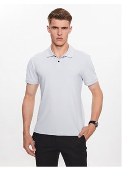 Guess Polo M3YP35 KBS60 Szary Slim Fit ze sklepu MODIVO w kategorii T-shirty męskie - zdjęcie 168658122