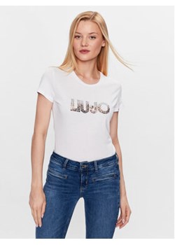 Liu Jo T-Shirt WF3085 J6308 Biały Regular Fit ze sklepu MODIVO w kategorii Bluzki damskie - zdjęcie 168658693