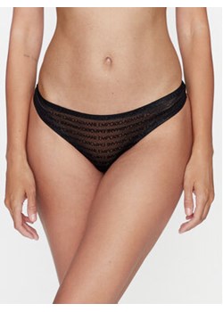 Emporio Armani Underwear Stringi 162468 3F204 00020 Czarny ze sklepu MODIVO w kategorii Majtki damskie - zdjęcie 168658733
