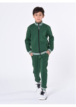 Karl Lagerfeld Kids Bluza Z25436 D Zielony Regular Fit ze sklepu MODIVO w kategorii Bluzy chłopięce - zdjęcie 168659082
