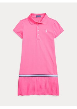 Polo Ralph Lauren Sukienka letnia 313862334006 Różowy Regular Fit ze sklepu MODIVO w kategorii Sukienki dziewczęce - zdjęcie 168659243