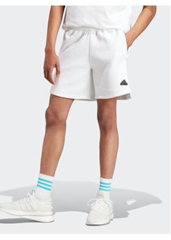 adidas Szorty sportowe Z.N.E. Premium IN5098 Biały Loose Fit ze sklepu MODIVO w kategorii Spodenki męskie - zdjęcie 168659442