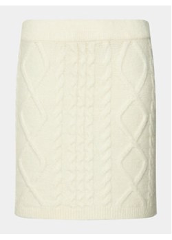 Gina Tricot Spódnica ołówkowa 21147 Biały Regular Fit ze sklepu MODIVO w kategorii Spódnice - zdjęcie 168659671