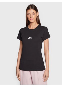 New Balance T-Shirt Essentials WT23515 Czarny Athletic Fit ze sklepu MODIVO w kategorii Bluzki damskie - zdjęcie 168659764