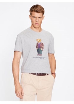 Polo Ralph Lauren T-Shirt 710854497025 Szary Regular Fit ze sklepu MODIVO w kategorii T-shirty męskie - zdjęcie 168659793