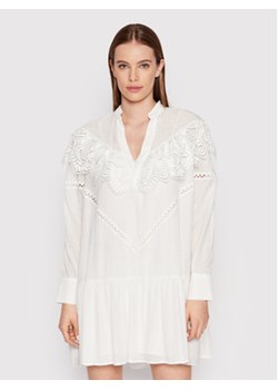 IRO Sukienka codzienna Dovy AQ137 Biały Regular Fit ze sklepu MODIVO w kategorii Sukienki - zdjęcie 168660572